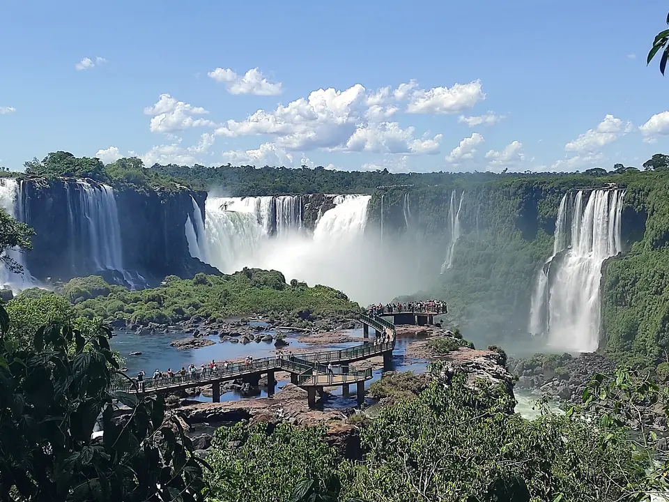 Cataratas del Iguazú, en Paraná